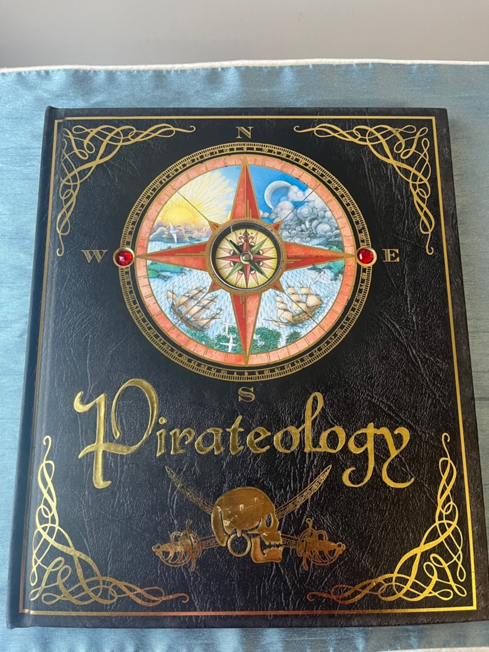 Pirateology: The Pirate Hunter's Companion (Ology Series) Hardcover with Compass